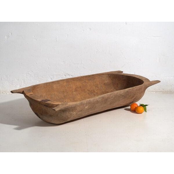 Antique Wabi-Sabi Wooden Bowl For Sale - Image 11 of 11