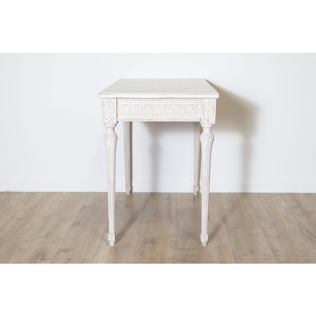 Wood Pair of 20th Century Swedish Console Tables For Sale - Image 7 of 8