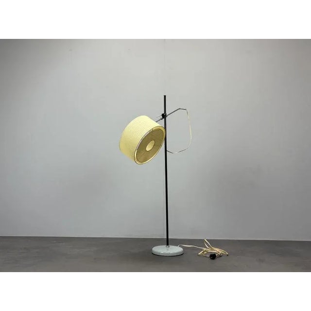- Mid-Century Floor Lamp by Zukov, 1960s, Czechoslovakia, - made of metal, plastic and paperplasic, - in original good...