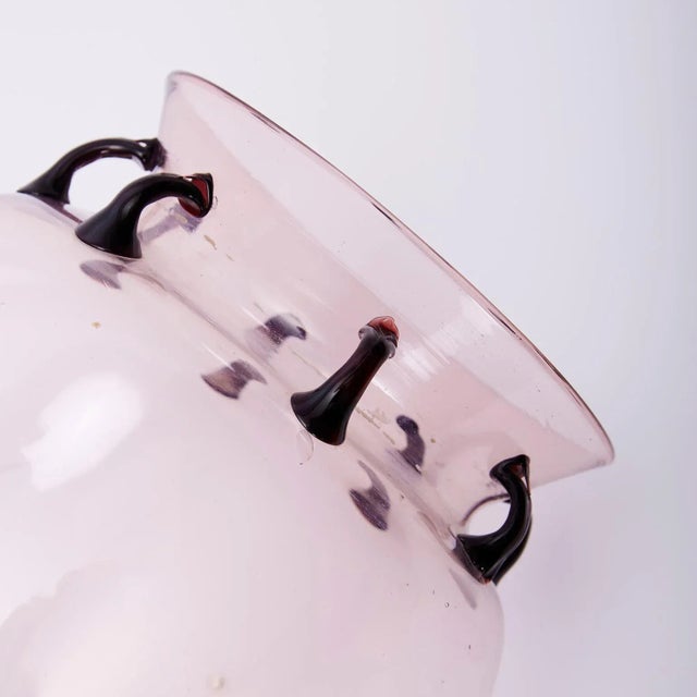 Blown Vase by Pauly & Co. for MVM Cappellin, 1921 For Sale - Image 4 of 8