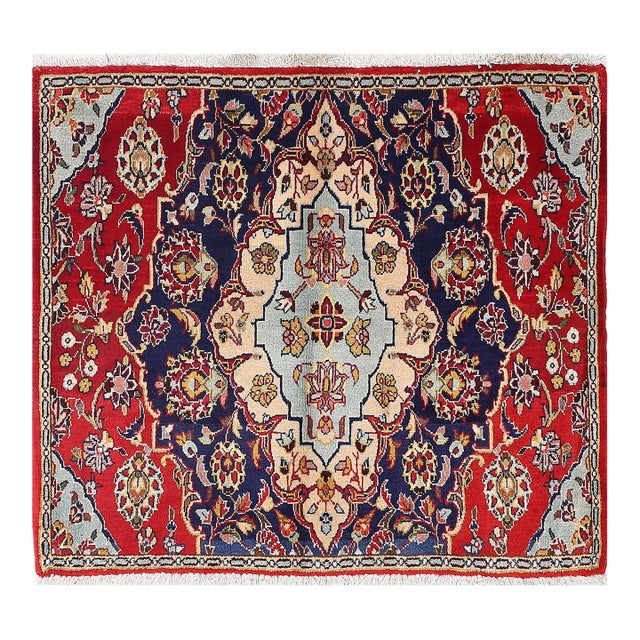 Pasargad DC Hand Knotted Vintage Hamadan Rug For Sale