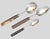 Vintage English Polished Natural Horn Cutlery, Service for 12 For Sale In Los Angeles - Image 6 of 11