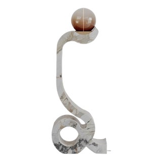 Calacatta Macchia Vecchia Lucerna Lamp by Esther Knopfler For Sale
