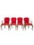 French Country Vintage French Louis XV Style Carved Maple Dining Chairs – Set of 8 For Sale - Image 3 of 8