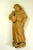 Wooden german sculpture "Monk with tankard" hand-carved, for hanging, monogrammed KK, in very good vintage condition -...