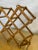 Mid-Century Modern 1970s Petite Mid-Century Modern Wooden Folding Wine Rack For Sale - Image 3 of 8