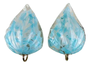 Murano Glass Wall Lamps, Murrina, Italy, 1980s, Set of 2