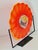 Red Large Murano Glass Artwork on a Stand, 2000s For Sale - Image 8 of 15