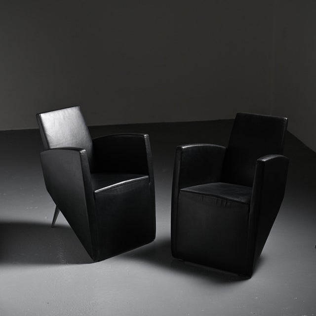 J. Lang Armchairs by Philippe Starck for Driade, 1980s, Set of 2 For Sale - Image 18 of 18
