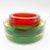 Forest Green Red & Green Glass Ashtrays from Seguso, 1960s, Set of 2 For Sale - Image 8 of 8
