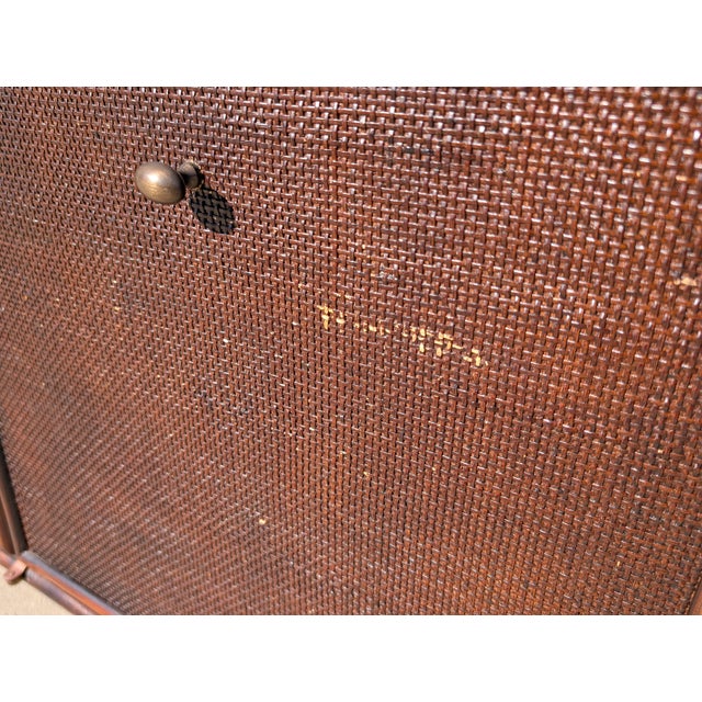 Modern Barbara Barry for Baker / McGuire Rattan, Oak & Raffia Sideboard Buffet For Sale - Image 16 of 18