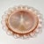 Glass Early 20th C Art Deco Hollywood Regency Boho Chic Pink Glass Starburst Platter. For Sale - Image 7 of 9