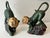 Chinoiserie Vintage Ceramic Capuchin Monkey Statues For Sale - Image 3 of 11