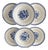 Vintage Luneville Soup Plates, 1950s, Set of 6 For Sale