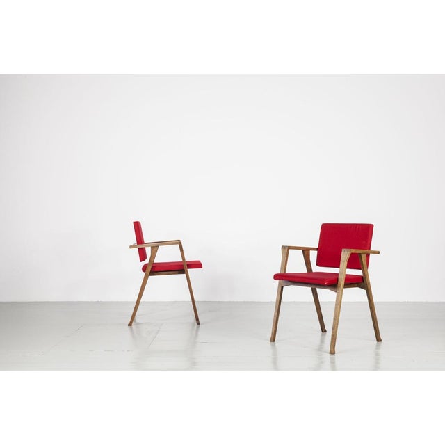 Mid-Century Modern Set of Luisa Chairs by Franco Albini for Poggi, 1950 For Sale - Image 3 of 18