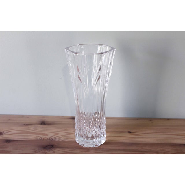 Vintage Art Deco Vase in Glass, 1930s For Sale - Image 11 of 11