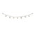 Bring a touch of winter magic to your home with our Fabric Snowflake Garland Set. Crafted with a perfect blend of black...