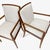 Armchairs in the manner T.H. Robsjohn-Gibbings walnut armchair or side chair, USA, 1950s. Beautiful land dedicate lines....