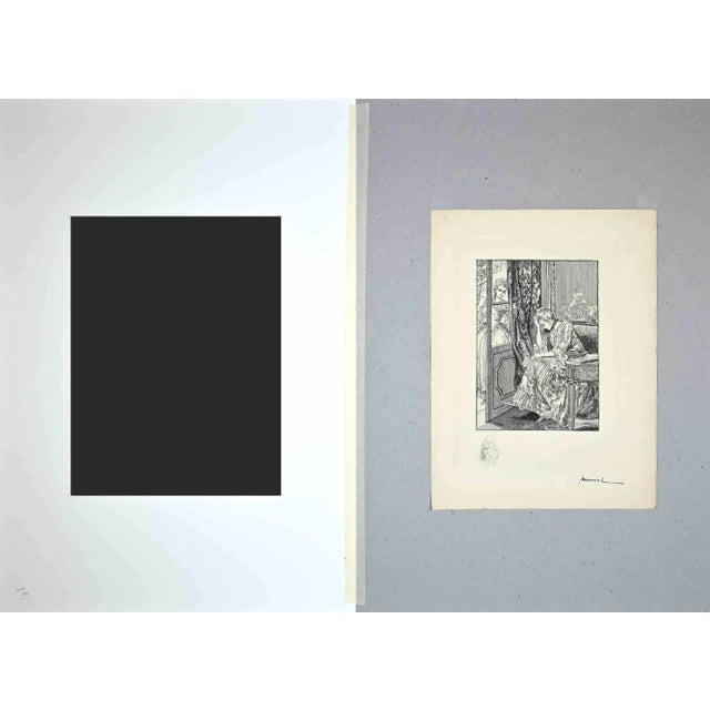 from The Life of Casanova 6 is an original artwork realized by G.Jeanniot (Geneva,1848 - Paris,1934). Etching. Signed in...