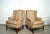 Vintage pair of wing chairs for sale. They are from the 1970’s, and have been professionally restored. The wood bases and...