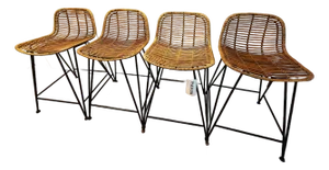 Palecek Hermosa Counter Stools- Set of 4