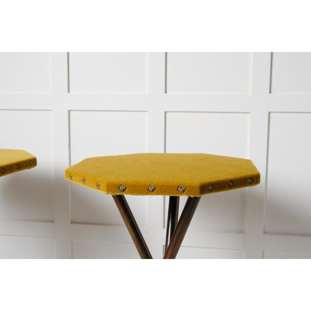 Antique Swedish Tall Trolleribord Magic-Tables, 1880s, Set of 2 For Sale - Image 11 of 12