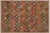 Shabby Chic Balochi Gray/Red Wool Rug - 4'10''x6'9'' For Sale - Image 10 of 10