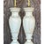 Vintage Boho Faux Finished Turned Wood Lamps- a Pair For Sale - Image 10 of 12