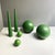 Plastic Italian Modern Green Plastic Props from Scenography, 1990s, Set of 6 For Sale - Image 7 of 18