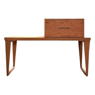 Vintage Bench with Drawer by Kai Kristiansen for Aksel Kjersgaard, 1960s, Set of 2 For Sale