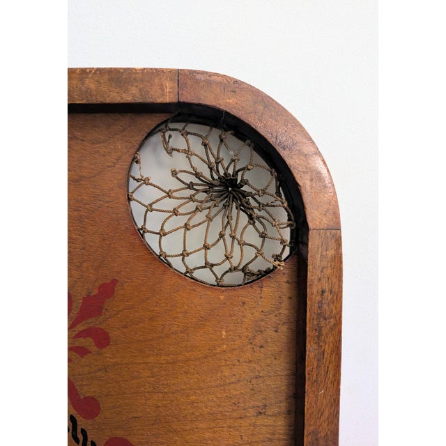 Wood Antique the Carrom Company Game Board Style E #1 Archarena For Sale - Image 7 of 12