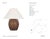Amber Lewis by Visual Comfort Signature Mason 26" Table Lamp in Natural Terracotta with Linen Shade Designer: Amber Lewis...