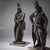 German Artist, Heroes of the Nibelungenlied, Cast Iron, Late 19th Century, Set of 2 For Sale - Image 3 of 15