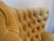 French Tufted Wingback Chair in Italian Suede With French Nailheads For Sale - Image 3 of 11