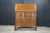 Antique Chippendale Serpentine Oxbow Mahogany Secretary Library Writing Desk 33" For Sale - Image 6 of 18