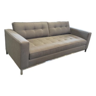 California Sofa Tufted Bench Seat Sofa For Sale