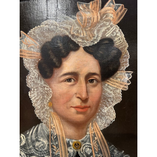 Mid 19th Century New England Portraits For Sale - Image 4 of 11