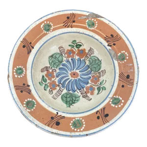 19th Century Continental Earthenware Bowl