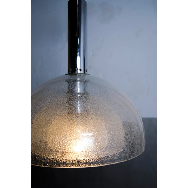 Vintage Italian Glass Pendant from Mazzega, 1970s For Sale - Image 10 of 18