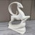 Ceramic Mid 20th Century Haeger Leaping Gazelle Textured Ceramic Figurine Statue 19” For Sale - Image 7 of 8