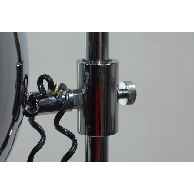 Reggiani Space Age Italian Chrome Floor Lamp by Goffredo Reggiani, 1960s For Sale - Image 4 of 7