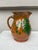 Ceramic French Pottery Pitcher Savoie With Grapes , Circa 1890 For Sale - Image 7 of 8