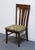 Bassett Bassett Furniture Cherry Traditional American Empire Style Dining Side Chair For Sale - Image 4 of 9