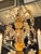 19th Century Italian Giltwood and Crystal Chandelier For Sale - Image 4 of 5