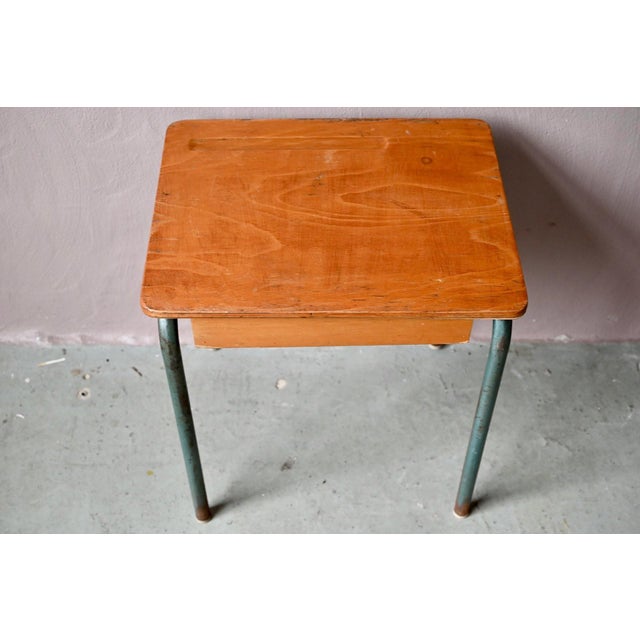 1950s Mid-Century Modern Children's Desk and Chair, 1950s, Set of 2 For Sale - Image 5 of 18