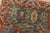 Heriz Rug 3’9” X 5’9” Blue Wool Vintage Tribal Hand-Knotted Oriental Carpet For Sale In Philadelphia - Image 6 of 12