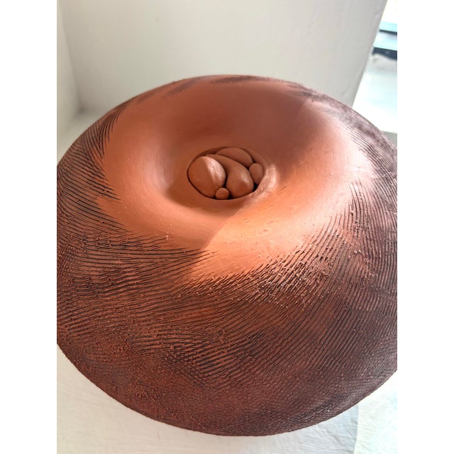 Contemporary Abstract Ceramic Sculpture by Mirentxu Ganzarain For Sale - Image 4 of 5