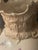 Antique Victorian Ewer Pitcher Hand Painted Florals Gold Trim 11" Ruffled #409 For Sale - Image 4 of 11