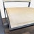 Metal Set of 4 Modern Beige Mesh Armchair With Metal Frame For Sale - Image 7 of 10