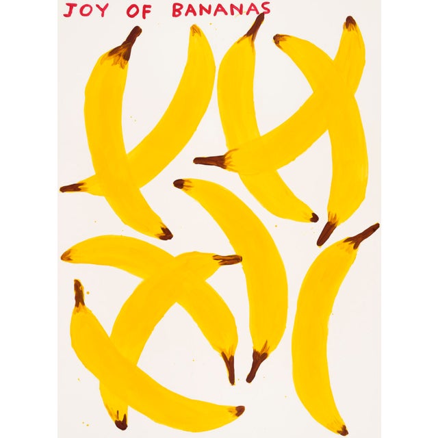 David Shrigley Bananas Print For Sale